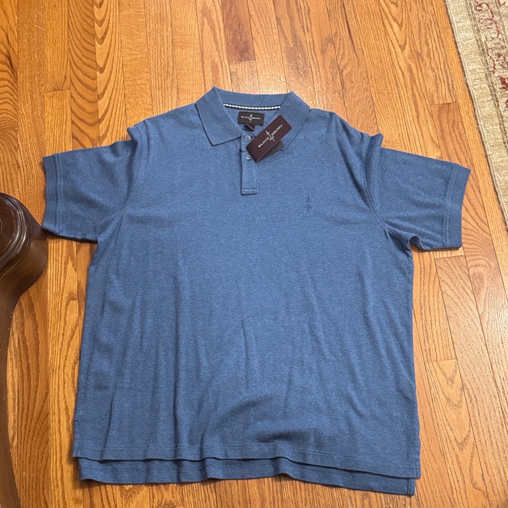 Black Brown 1826 Classic Blue Polo Shirt